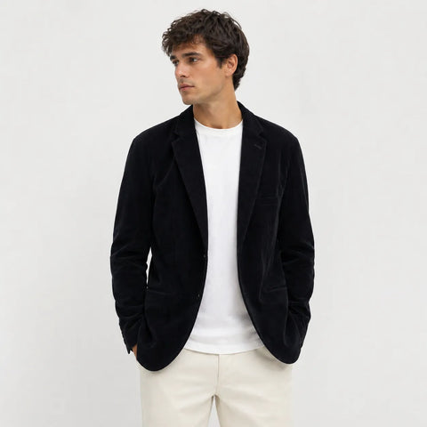 Us Polo Assn Men's Black Corduroy Blazer | Us Polo Assn In Lebanon