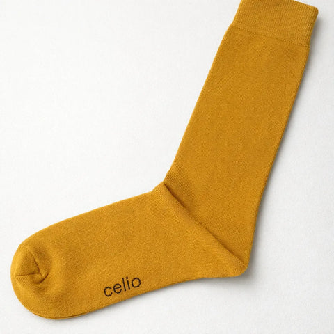 Celio Men's Dark Yellow High Socks |Celio  in Lebanon