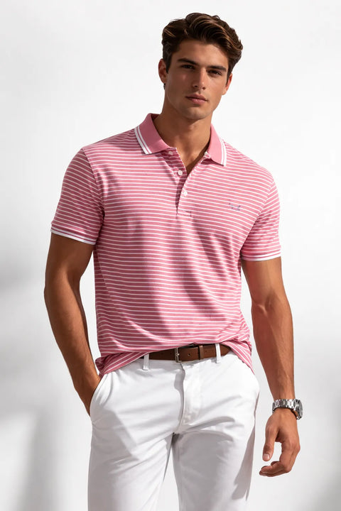 Michael Kors Men's Dusty rose Greenwich Modern-Fit Str T-Shirt | Michael Kors In Lebanon