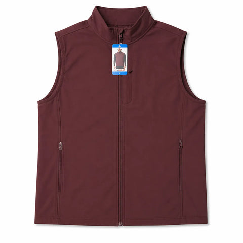 32 Degrees Heat Men's Burgundy Midweight Tech Vest | 32 Degrees Heat In Lebanon