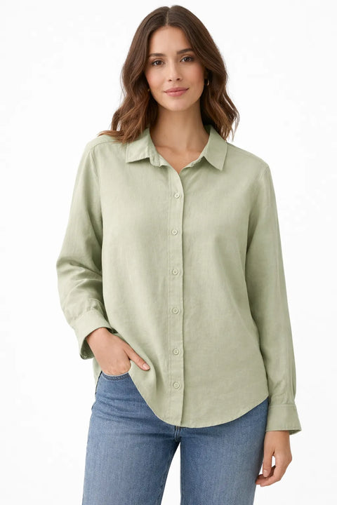 Ultra Flirt Women's Green Shirt  | Ultra Flirt In Lebanon
