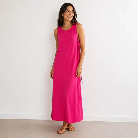 Very Women's Fuchsia Sleeveless Dress | Very In Lebanon