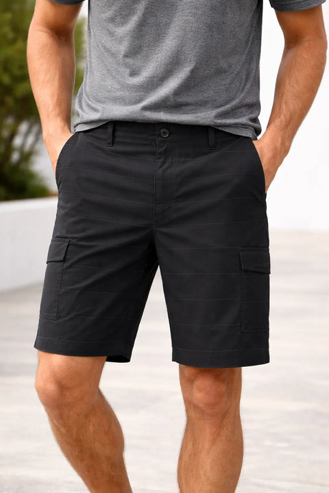 Oneill Men's Black Flat Front Quick Dry Lightweight Shorts | Oneill In Lebanon