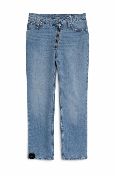 Rag & Bone Women's Light Blue The Harlow Mid-Rise Ankle Straight Jeans | Rag & Bone In Lebanon