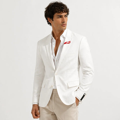 Tommy Hilfiger Men's White Sport Blazer | Tommy Hilfiger In Lebanon