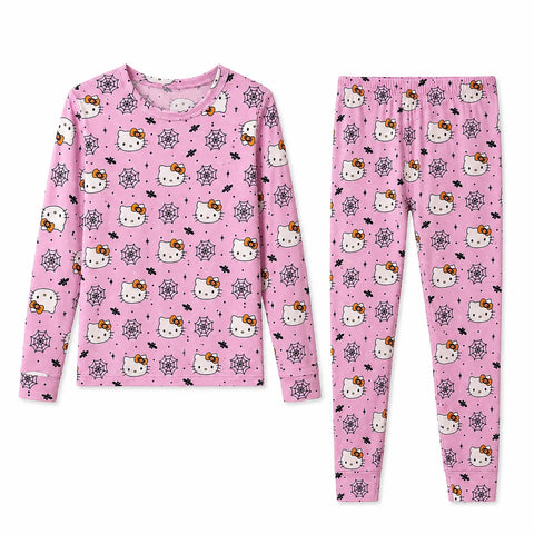 Hello Kitty Girls  Pink Halloween Print 2-Piece Pajama Set | Hello Kitty in Lebanon