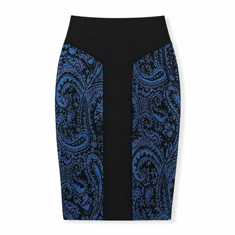 Ted Baker Women's Black & Blue Skirt | Ted Baker In Lebanon