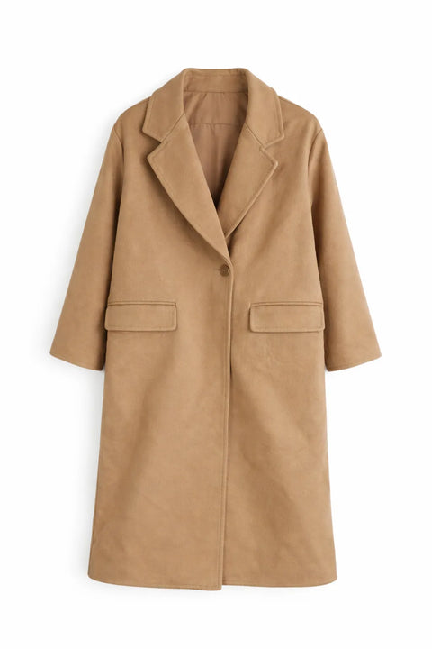 Leger Women's Camel Long Coat |Leger in Lebanon