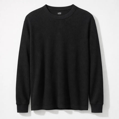 Celio Men's Black Sweater | Celio in Lebanon