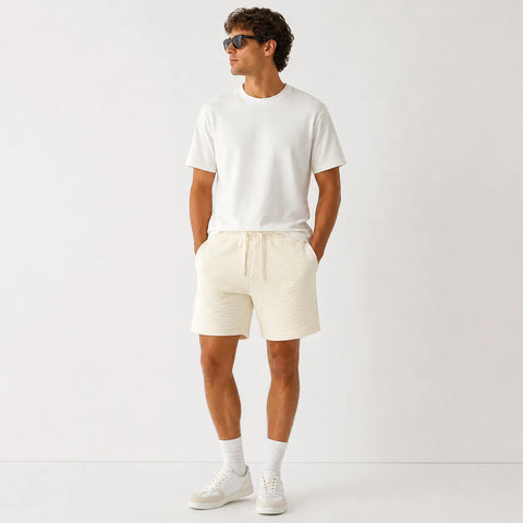 Redefined Rebel Men's Light Yellow Shorts | Redefined Rebel  in Lebanon