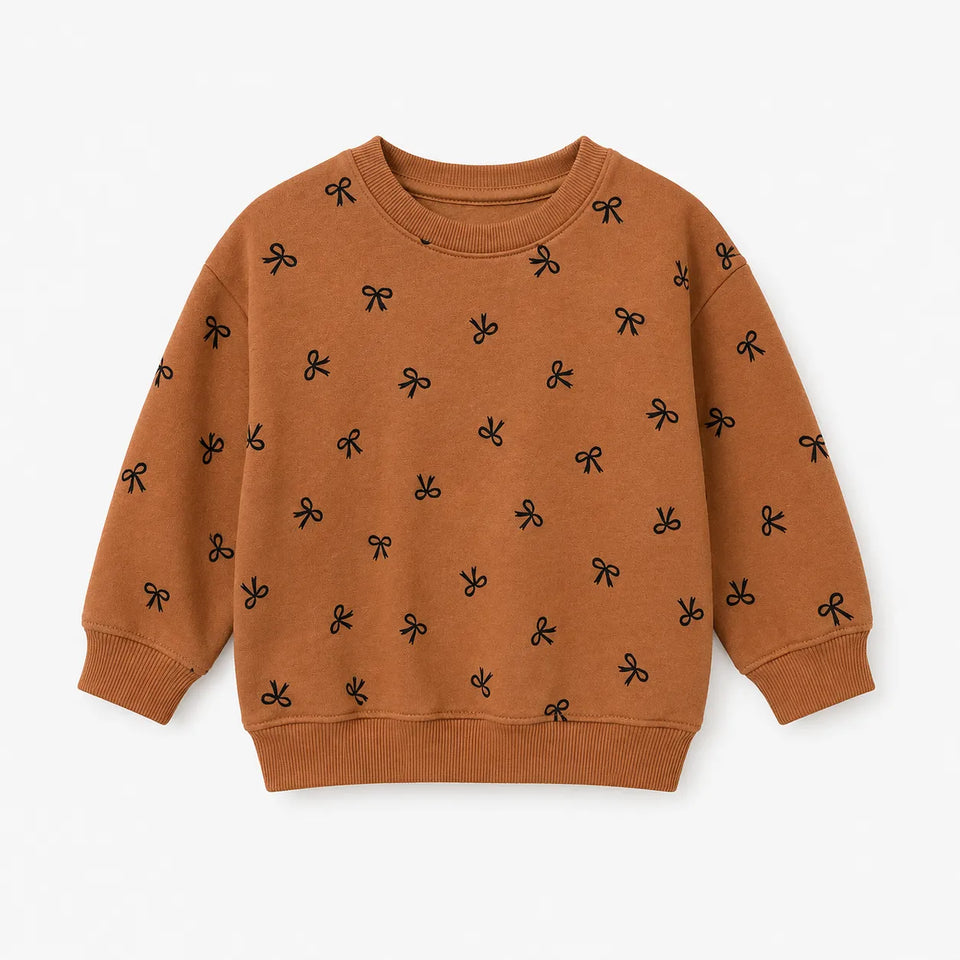 Cat & JackBaby Girl's Soft Brown With Bow Sweater | Cat & Jack in Lebanon