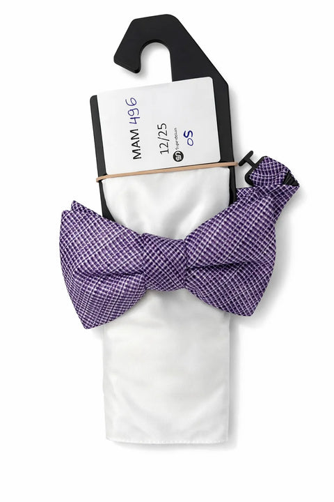 Alfani Men's Purple Balaton Stripe Bow | Alfani In Lebanon