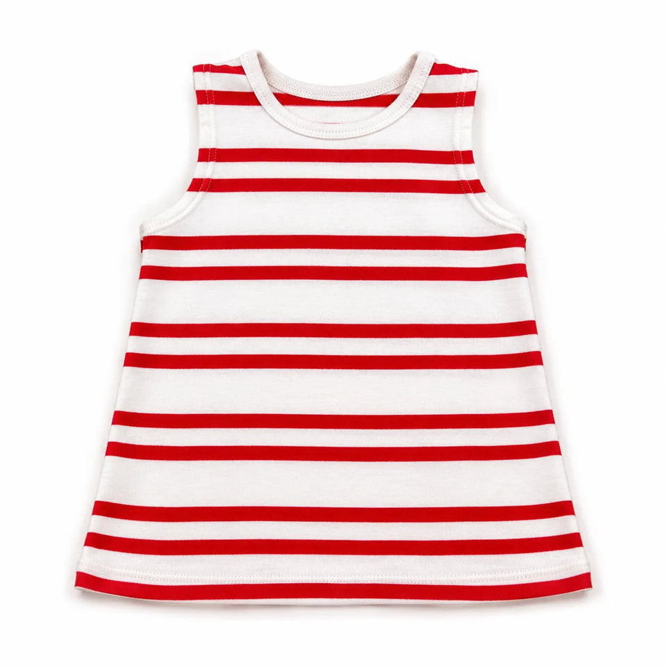 Cat & JackBaby Girl's Red/White Striped Sleeveless Blouse| Cat & Jack in Lebanon