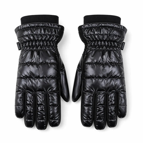 Macy's Women's Black Quilted Puffer Gloves | Macy's in Lebanon