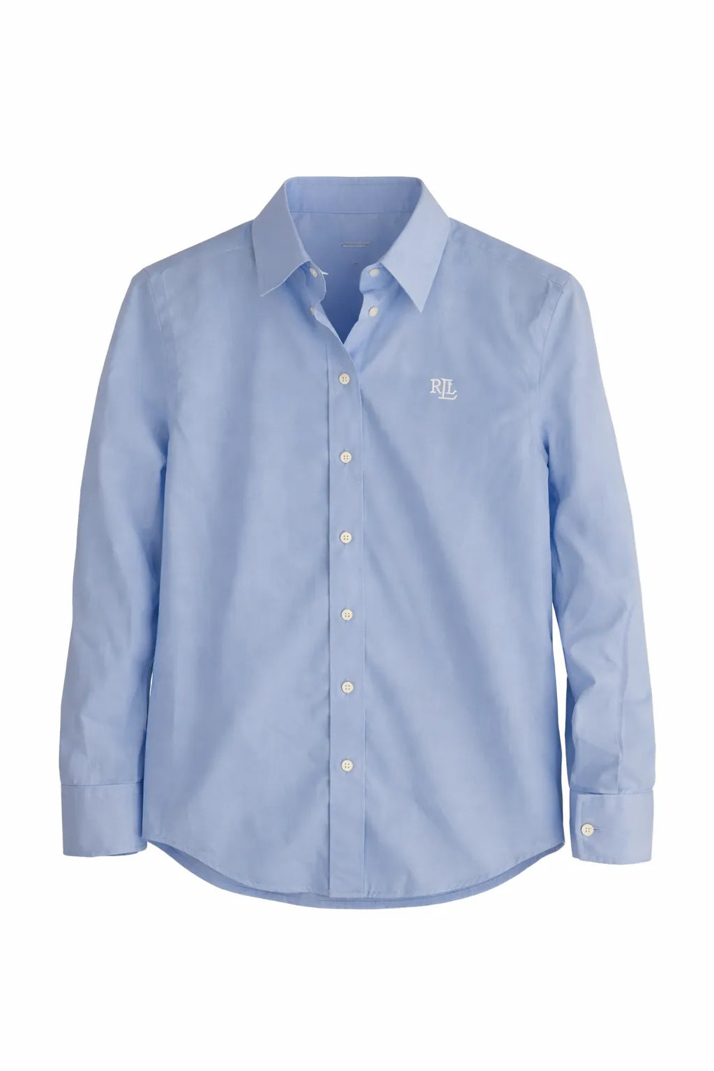 Lauren Ralph Lauren Women's Blue Straight-Fit Shirt | Lauren Ralph Lauren In Lebanon