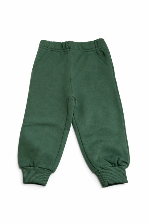 Ativo Baby Girl's Dark Green Sweatpants | Ativo In Lebanon