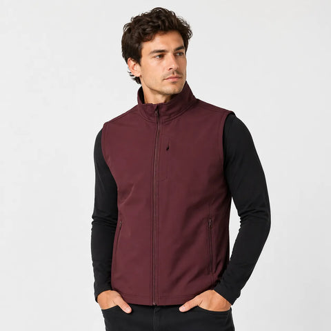 32 Degrees Heat Men's Burgundy Midweight Tech Vest | 32 Degrees Heat In Lebanon