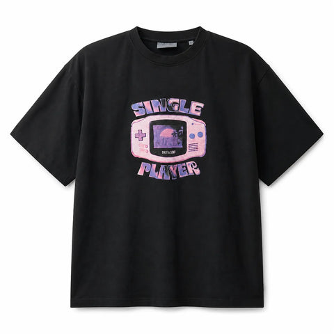 Only & Sons Men's Black Printed T-Shirt | Only & Sons In Lebanon