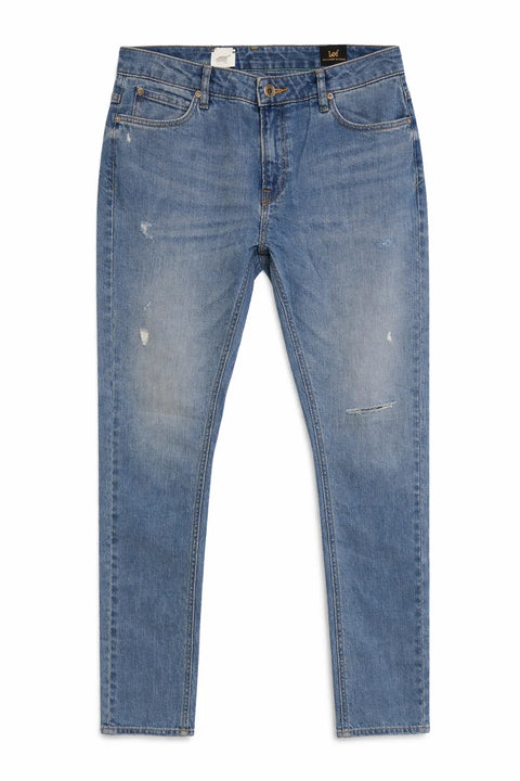 Lee Women's Blue Mid-Rise Regular Tapered Jeans | Lee in Lebanon