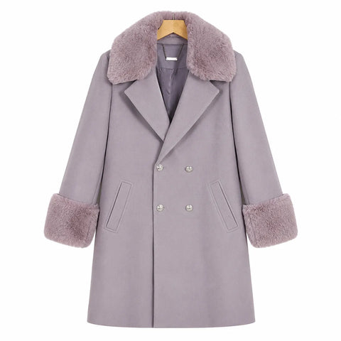 SD  Women's Light Purple Coat |SD in Lebanon
