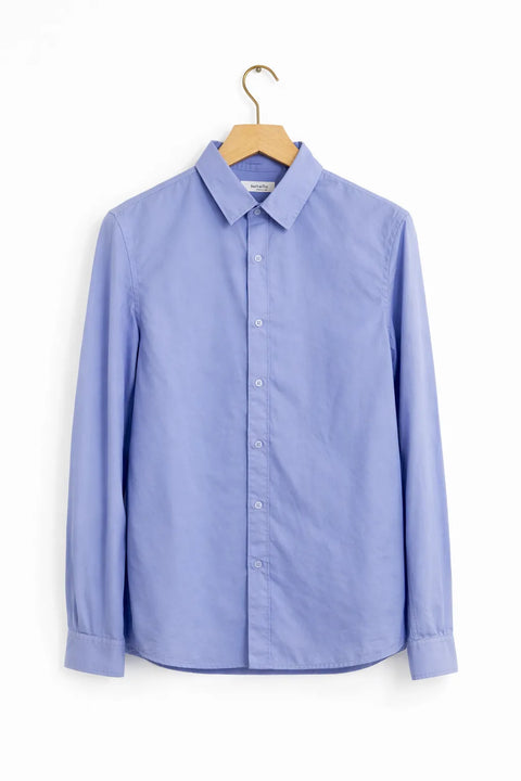 Celio Men's Light Blue Regular Fit Shirt | Celio In Lebanon