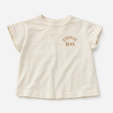 Cloud Island Baby Boy's Cream Bear T-Shirt   | Cloud Island in Lebanon