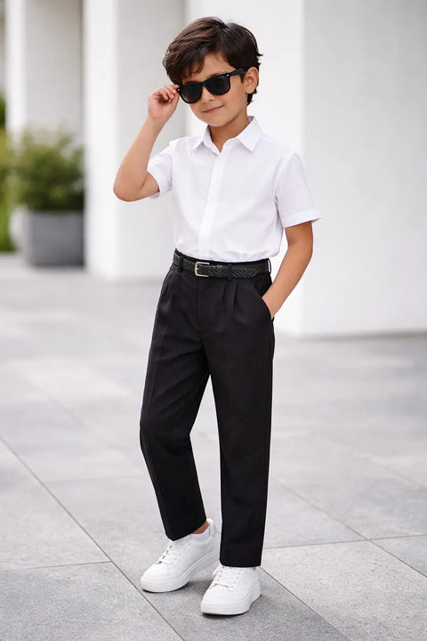 Reserved Boy's Dark Grey Trousers | Reserved In Lebanon