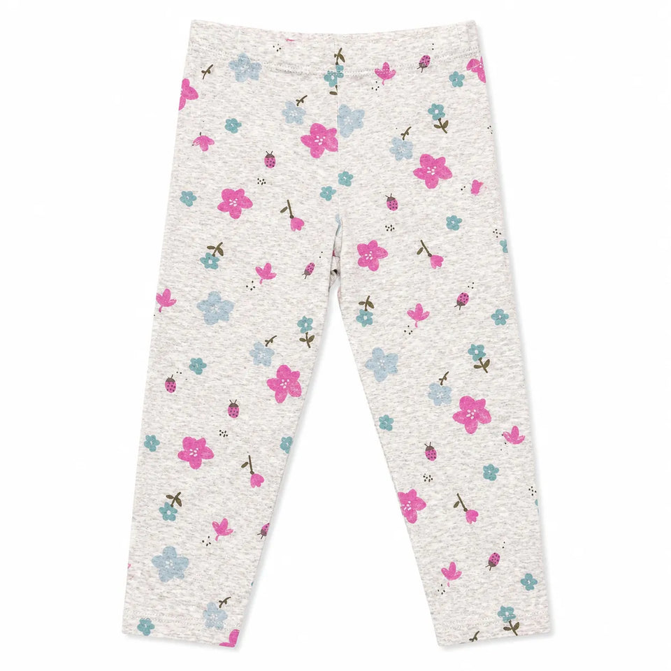 Carter's Baby Girl's Light Grey With Flowers PrintedPajama Bottom | Carter's in Lebanon