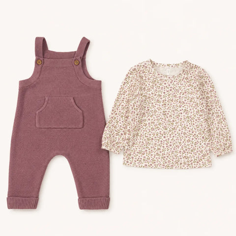 Little Planet  Baby Girls' Organic 2-Piece Sweater Overall & Top Set | Little Planet in Lebanon