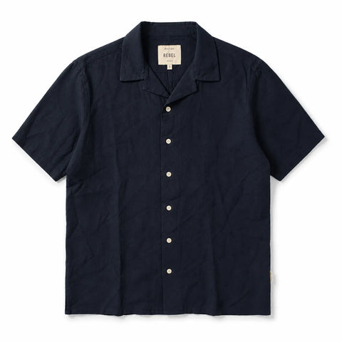 Redefined Rebel Men's Black Short Sleeve Shirt | Redefined Rebel In Lebanon