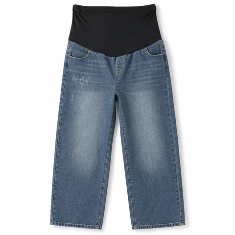 Isabel  Women's Blue Denim Maternity  Jeans | Isabel in Lebanon