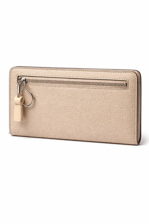 Michael Kors Women's  Beige Bryant Large Slim Leather Snap Wallet  |  Michael Kors In Lebanon