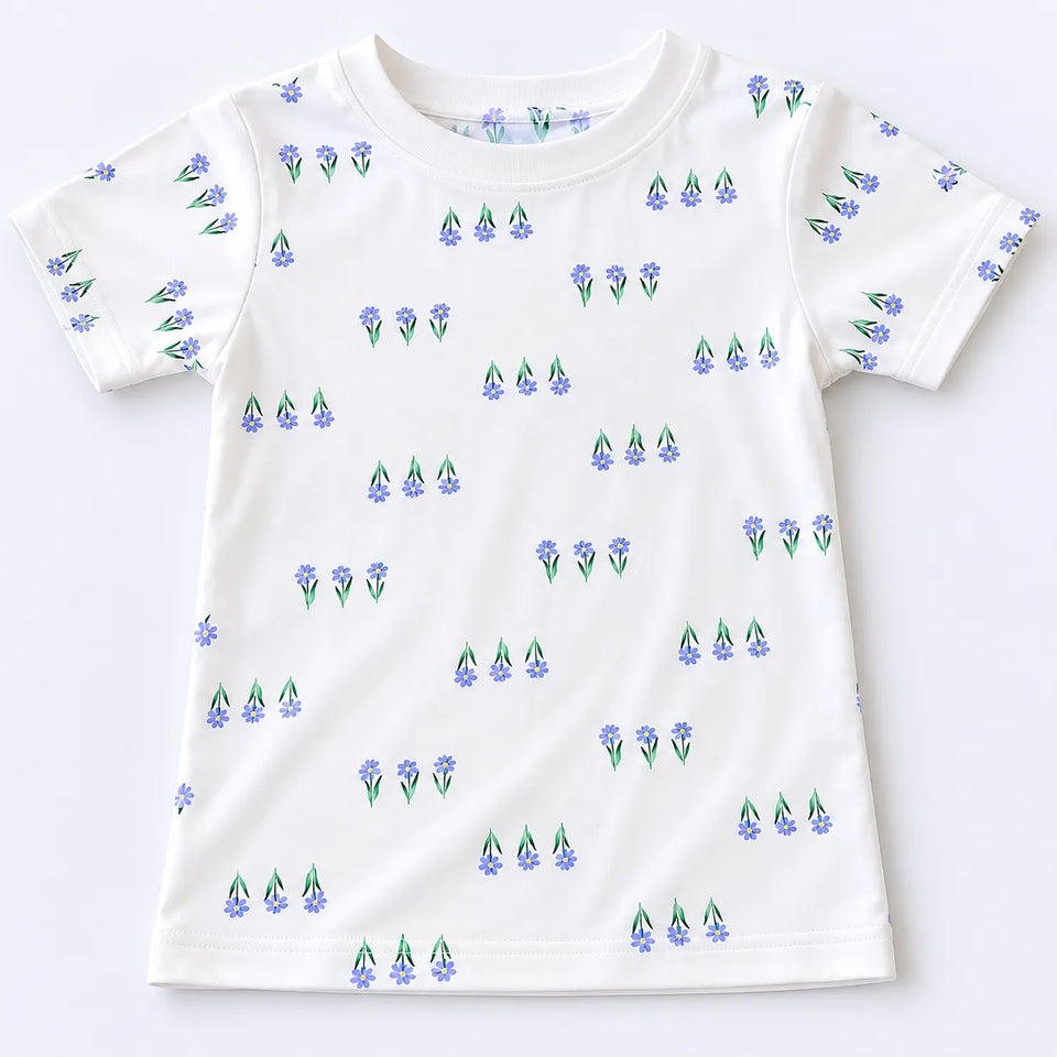 Carter's Girl's White Floral T-Shirt | Carter's In Lebanon