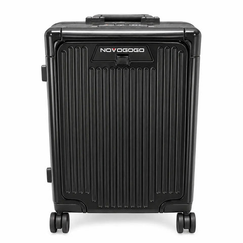 Novogogo Black Expandable Spinner Carry-on Luggage | Novogogo In Lebanon