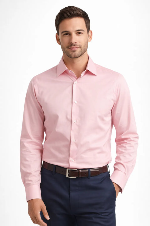 Perry Ellis Men's Pink Non iron Shirt | Perry Ellis In Lebanon