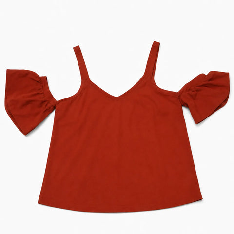 Fashion Union Women's coral Blouse | Fashion Union In Lebanon