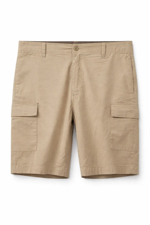 Wearfirst Men's Beige Cargo Shorts | Wearfirst In Lebanon