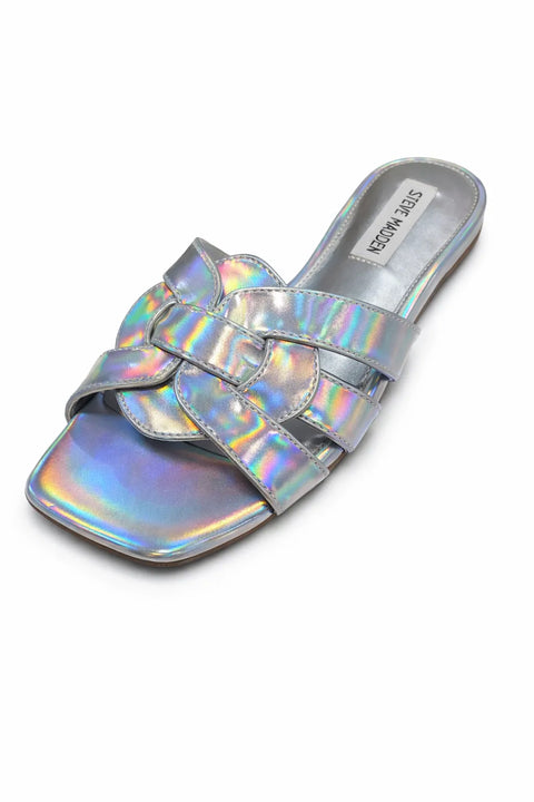 Steve Madden Women's Silver Synthetic Sleeper | Steve Madden In Lebanon