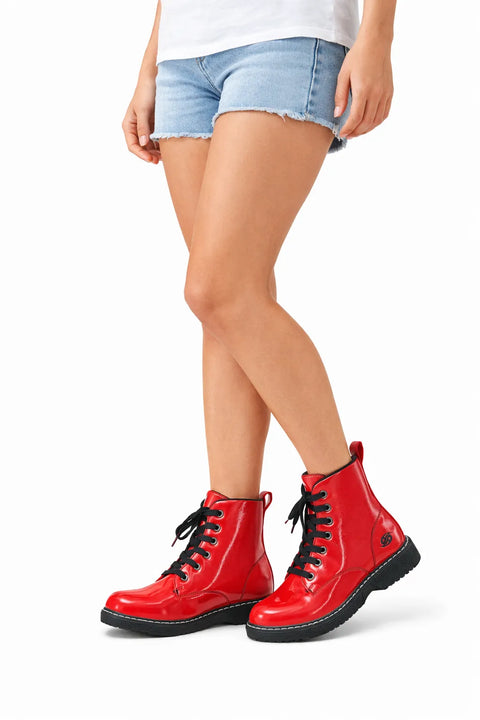 Dockers by Gerli Women's Red Dion Fashion Boot |Dockers by Gerli In Lebanon