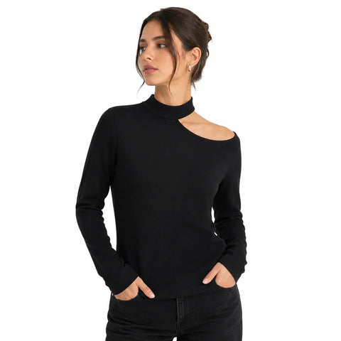 Sancturay Women's Black  Blouse    | Sancturay in Lebanon