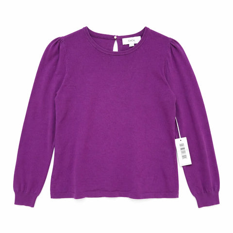 Cece Women's Purple Crew Neck Blouse | Cece In Lebanon
