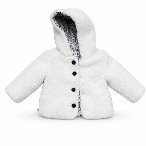 Boboli Baby Girl's White Buttoned Jacket | Boboli in Lebanon