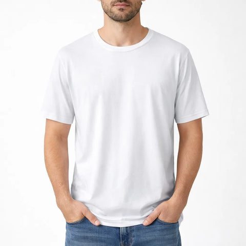Celio Men's White Crew Neck Oversized T-Shirt | Celio In Lebanon