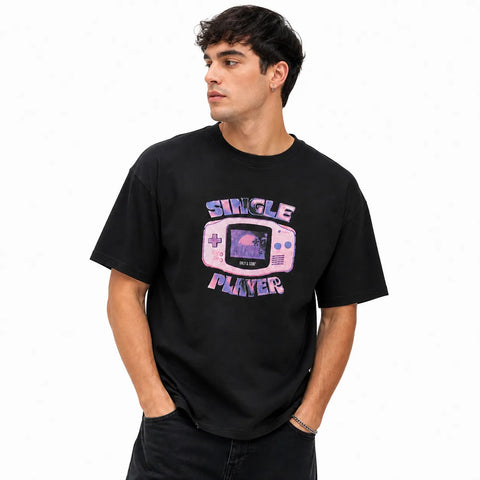 Only & Sons Men's Black Printed T-Shirt | Only & Sons In Lebanon