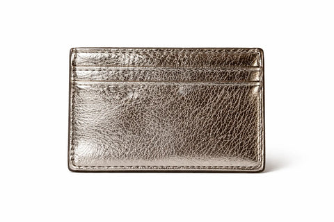 On 34th Women's Silver Metallic Card Case | On 34th In Lebanon