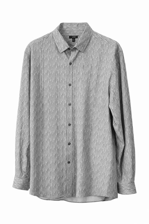 Alfani Men's Grey Regular-Fit Stripe Stret Shirt | Alfani In Lebanon