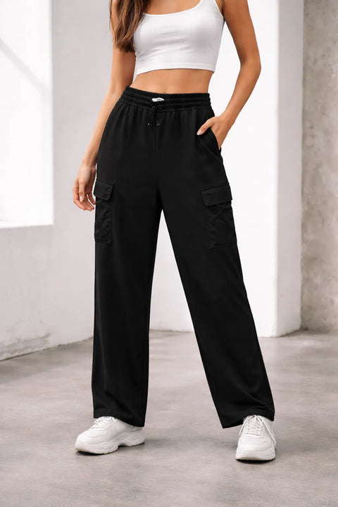 DKNY Women's Black  Highline Scuba Sweatpants | DKNY in Lebanon
