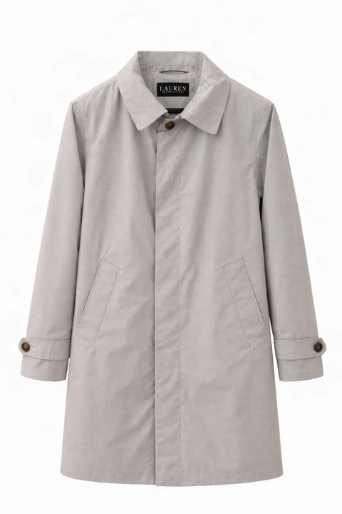 Lauren Ralph Lauren Men's Gray Classic-Fit Solid Rainco Jakets  | Lauren Ralph Lauren  In Lebanon