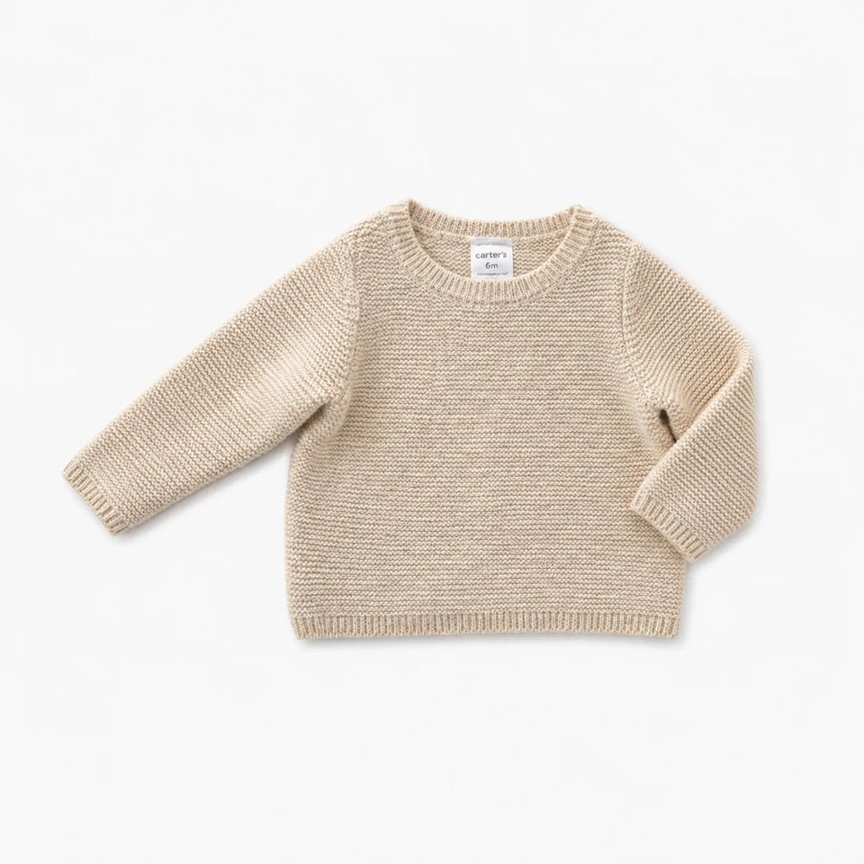 Carter'sBaby Girl's Beige Wool Sweater | Carter's in Lebanon