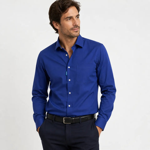 K Town Men's Navy Long Sleeve Shirt | K Town In Lebanon